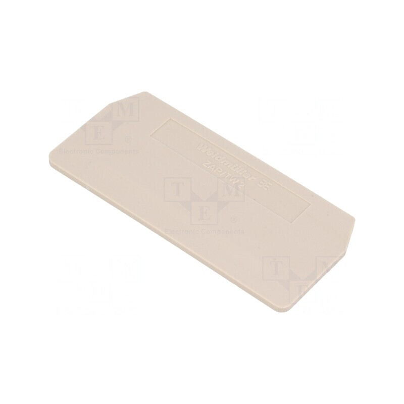 Placă despărțitoare bej WEMID, maxim 125°C, standard UL94V-0 | Electronic-mag.ro | Componente Electronice