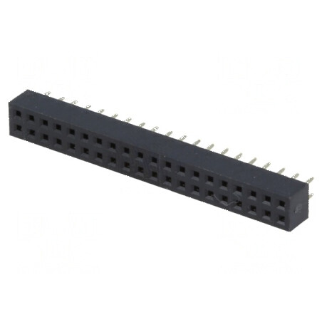 Conector şiruri pini soclu mamă 40 PIN 2mm THT 2x20 - Componentă electronică de înaltă calitate | Electronic-mag.ro | Componente Electronice