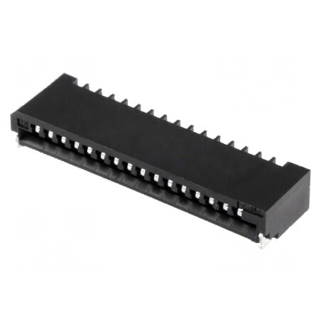 Conector FFC/FPC Orizontal PIN 16 Non-ZIF SMT 0,5A - Temperaturi -25° până la 85°C | Electronic-mag.ro | Componente Electronice