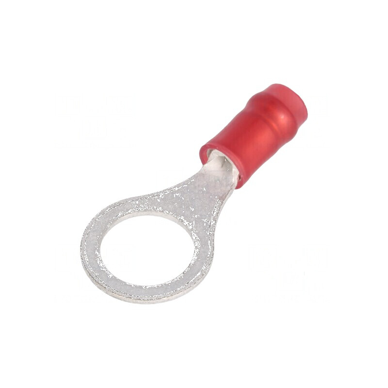Vârf inelar M8 cu diametru 7,92mm, compatibil pentru cabluri izolate de 0,3÷1,42mm², crimpat | Electronic-mag.ro | Componente Electronice Vârf inelar M8 cu diametru 7,92mm, compatibil pentru cabluri izolate de 0,3÷1,42mm², crimpat | Electronic-mag.ro | Componente Electronice