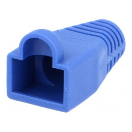 Protecție Mufă RJ45 6mm Albastră pentru Conexiuni Fiabile | Electronic-mag.ro | Componente Electronice