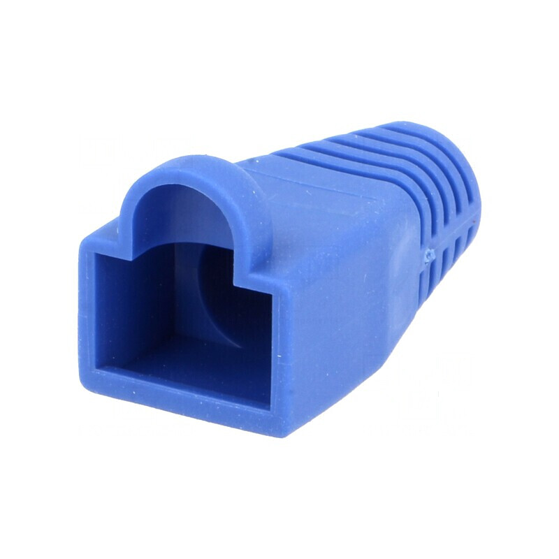 Protecție Mufă RJ45 6mm Albastră pentru Conexiuni Fiabile | Electronic-mag.ro | Componente Electronice