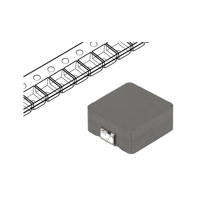 Inductor SMD 15uH, 6A, 30mΩ ±20%, Curent Saturare 7,5A | Electronic-mag.ro | Componente Electronice Inductor SMD 15uH, 6A, 30mΩ ±20%, Curent Saturare 7,5A | Electronic-mag.ro | Componente Electronice