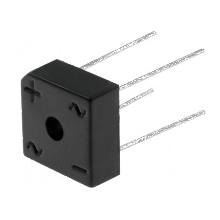 "Punte Redresoare Monofazată Urmax 800V, 10A, 180A Ifsm - Model KBPC8" | Electronic-mag.ro | Componente Electronice