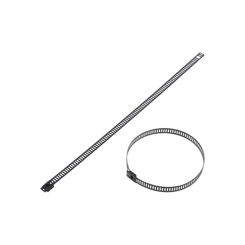 Colier de strângere perforat negru L: 225mm W: 7mm 445N | Electronic-mag.ro | Componente Electronice Colier de strângere perforat negru L: 225mm W: 7mm 445N | Electronic-mag.ro | Componente Electronice