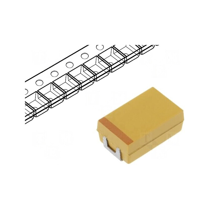 Condensator Tantal-Polimer Low ESR 47µF 16VDC Y 2917 TCJ SMD - Componentă Electronică de Înaltă Performanță | Electronic-mag.ro | Componente Electronice Condensator Tantal-Polimer Low ESR 47µF 16VDC Y 2917 TCJ SMD - Componentă Electronică de Înaltă Performanță | Electronic-mag.ro | Componente Electronice