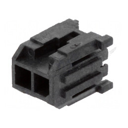 Conector Micro-Fit 3.0 3mm PIN 2 THT pentru cablu-placă soclu tată | Electronic-mag.ro | Componente Electronice