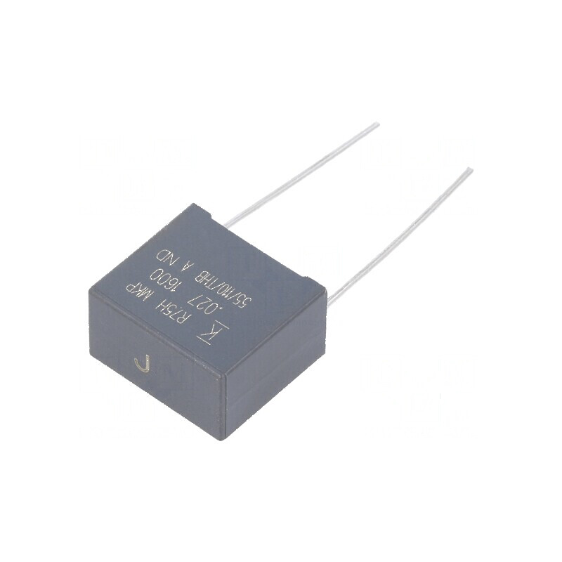 Condensator polipropilenă R75 27nF 18x10x16mm THT ±5% - Componentă electronică de înaltă precizie | Electronic-mag.ro | Componente Electronice