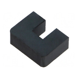 Miez ferită U 3C94 1900nH 3800mm³ 56mm² - Dimensiuni A: 20,8mm, B: 6,4mm | Electronic-mag.ro | Componente Electronice