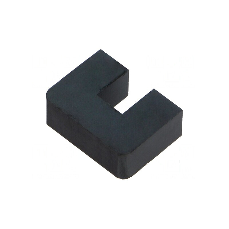 Miez ferită U 3C94 1900nH 3800mm³ 56mm² - Dimensiuni A: 20,8mm, B: 6,4mm | Electronic-mag.ro | Componente Electronice