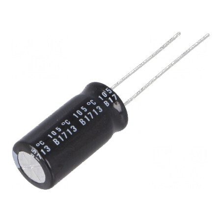 Condensator electrolitic THT 10µF 450VDC Ø10x20mm cu raster de 5mm | Electronic-mag.ro | Componente Electronice