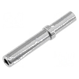 Pin mamă nichelat 16, 0,5÷1mm², contacte întoarse, pachet vrac | Electronic-mag.ro | Componente Electronice