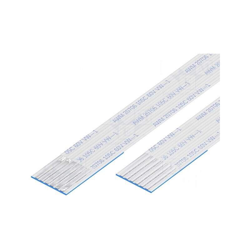 Banda FFC Fire 6 P.Cablu, 1mm, Contacte pe Aceeași Parte - Soluție Conectivitate Profesională | Electronic-mag.ro | Componente Electronice