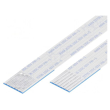 Banda FFC Fire 6 P.Cablu, 1mm, Contacte pe Aceeași Parte - Soluție Conectivitate Profesională | Electronic-mag.ro | Componente Electronice