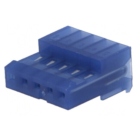 Conector cablu-placă mufă mamă PIN 5 2,54mm IDC pe cablu - Componentă electronică de interfață | Electronic-mag.ro | Componente Electronice