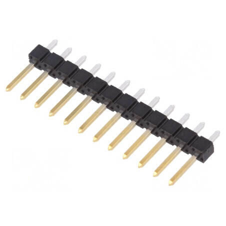 Conector BERGSTIK II pentru şiruri pini - Tată PIN 12 Drept | Electronic-mag.ro | Componente Electronice