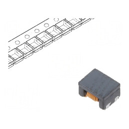 Filtru Anti-Interferenţe SMD, 1,5A, 60VDC, Rezistenţă 50mΩ, Rbobină 50mΩ | Electronic-mag.ro | Componente Electronice