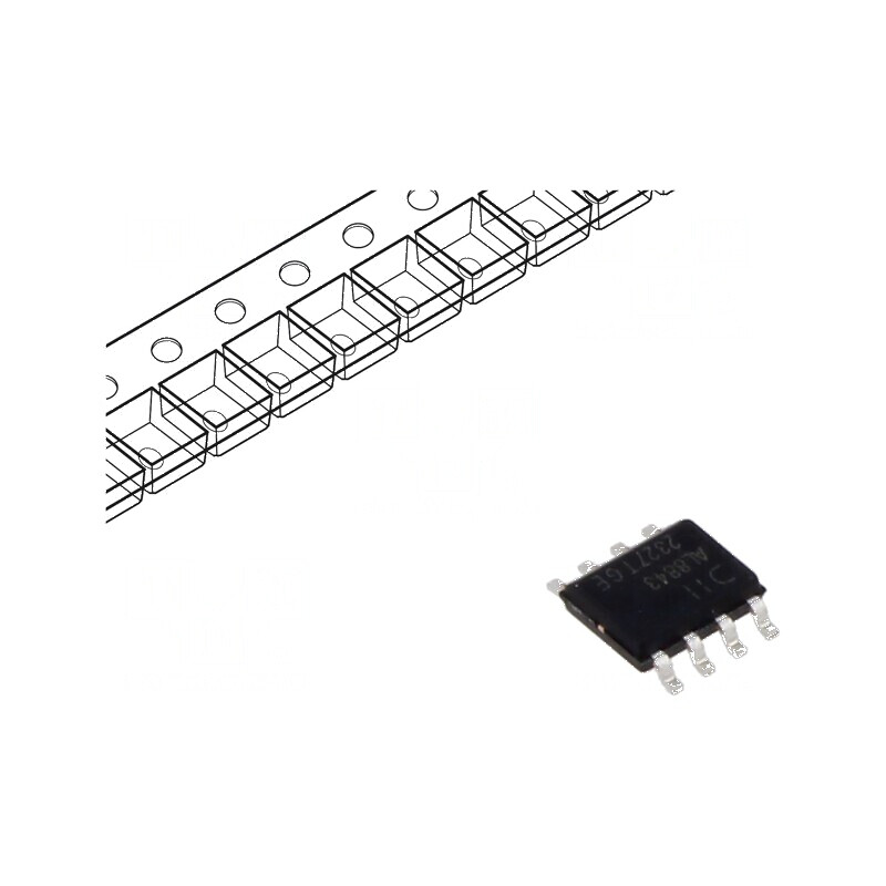 Driver LED Buck SO8-EP 3A, 4.5-40V, Eficiență 97% | Electronic-mag.ro | Componente Electronice