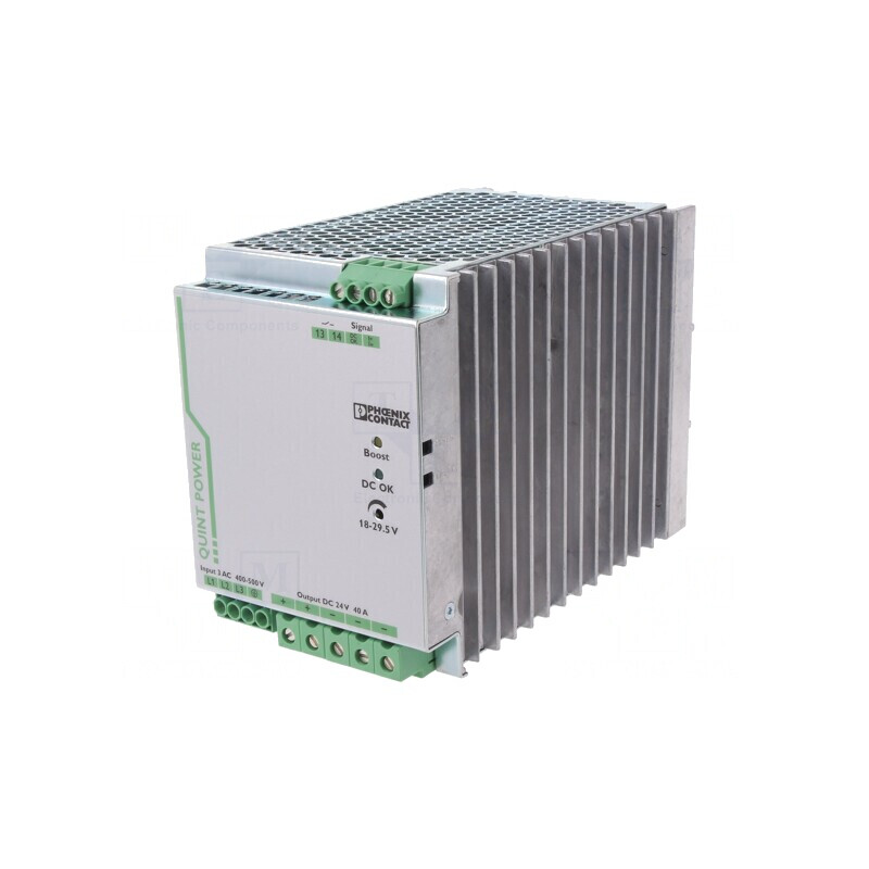 Alimentator Pulsatoriu 960W 24VDC 40A IP20 | Electronic-mag.ro | Componente Electronice