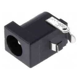 Conector alimentare DC soclu tată 6,3/2mm pentru PCB THT 5A - Componentă electronică de înaltă calitate | Electronic-mag.ro | Componente Electronice