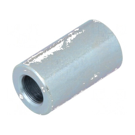 Manşon Distanţier 14mm Cilindric din Oţel Zincat - Diametru Exterior 8mm | Electronic-mag.ro | Componente Electronice