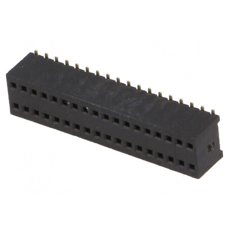 Conector şiruri pini soclu mamă 36 PIN 1,27mm SMT 2x18 - Componentă electronică de înaltă calitate | Electronic-mag.ro | Componente Electronice