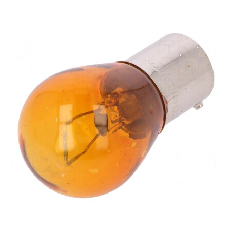 Lampă auto BAU15S portocalie 12V 21W PY21W - Bec pentru semnalizare și iluminare auto | Electronic-mag.ro | Componente Electronice