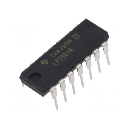 Comparator low-power IC Cmp 4 8us 3÷30V THT DIP14 Tub | Electronic-mag.ro | Componente Electronice