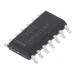 Buffer digital non-inversor IC 6 canale CMOS TTL SMD SO14 LCX | Electronic-mag.ro | Componente Electronice