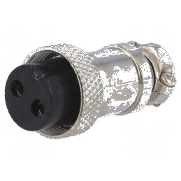 Conector microfon mufa mamă PIN 2 cablu drept pentru audio profesional | Electronic-mag.ro | Componente Electronice
