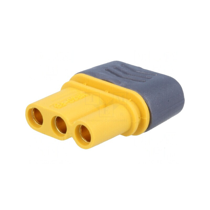 Conector Alimentare DC Mufă MR30 Mamă cu 3 pini pe Cablu pentru Lipire | Electronic-mag.ro | Componente Electronice Conector Alimentare DC Mufă MR30 Mamă cu 3 pini pe Cablu pentru Lipire | Electronic-mag.ro | Componente Electronice