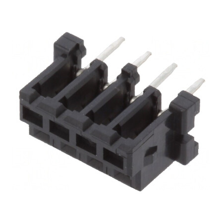 Conector cablu-cablu/PCB soclu mamă PIN 4 DF3 cu pas de 2mm THT - Componente electronice | Electronic-mag.ro | Componente Electronice