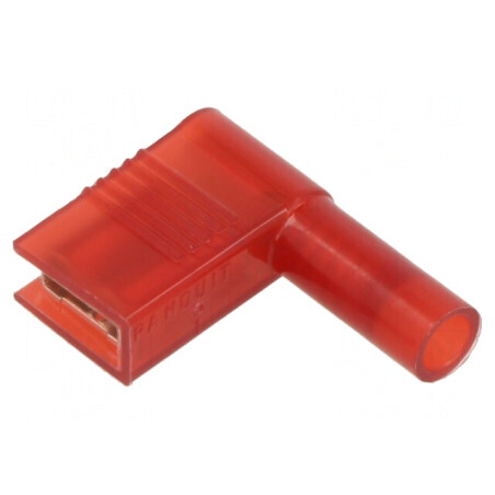 Terminal plat 6,3mm mamă 0,8mm pentru cablu 0,5-1mm², crimpat | Electronic-mag.ro | Componente Electronice