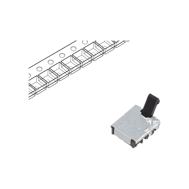 Comutator cu Senzor Pozitiv 2 SPST 0,01A/5VDC cu Terminal Curbat 500mΩ | Electronic-mag.ro | Componente Electronice