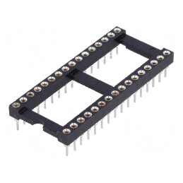 Soclu THT pentru Circuite Integrate DIP32, Raster 2,54mm, Precizie Ridicată | Electronic-mag.ro | Componente Electronice