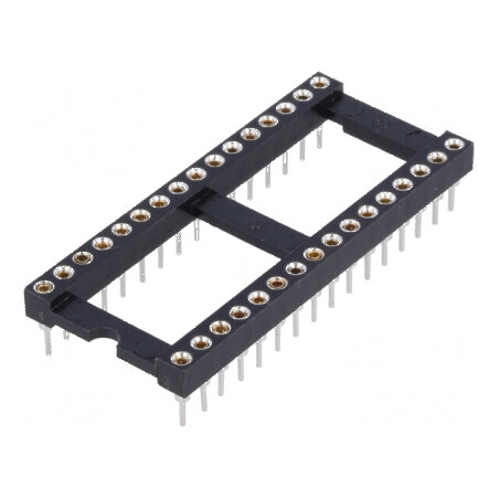 Soclu THT pentru Circuite Integrate DIP32, Raster 2,54mm, Precizie Ridicată | Electronic-mag.ro | Componente Electronice