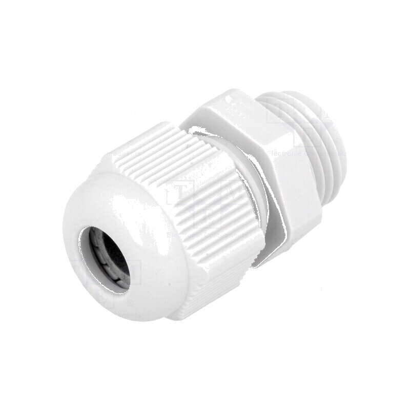 Garnitură de etanșare PG9 IP68 din poliamidă gri - Protecție împotriva apei și prafului | Electronic-mag.ro | Componente Electronice