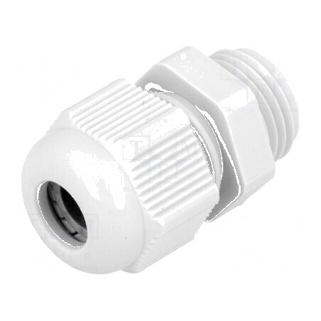 Garnitură de etanșare PG9 IP68 din poliamidă gri - Protecție împotriva apei și prafului | Electronic-mag.ro | Componente Electronice