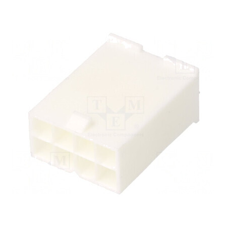 Conector cablu-cablu Mini-Fit Jr 4,2mm PIN 8 - Mufă tată | Electronic-mag.ro | Componente Electronice