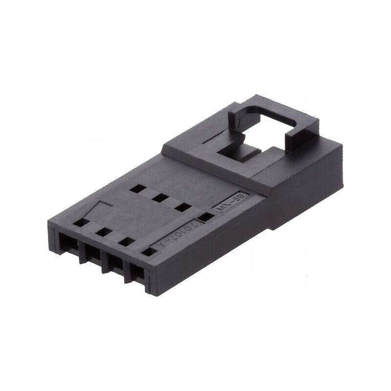 Conector cablu-cablu mufă tată SL 2,54mm cu 4 pini, fără contacte | Electronic-mag.ro | Componente Electronice