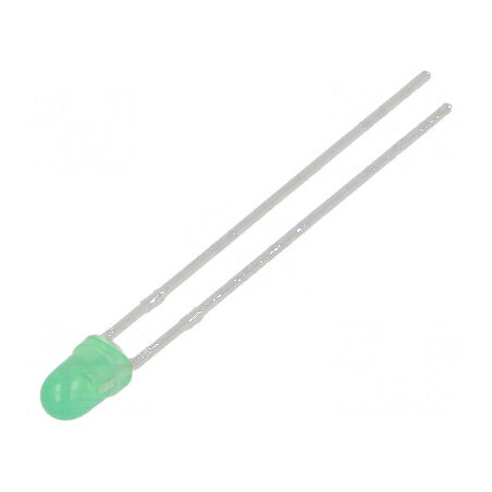 LED Verde 2,9mm 180mcd 40° Convex - Nr. Term: 2 | Electronic-mag.ro | Componente Electronice
