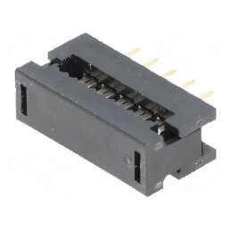 Conector IDC Adaptor PIN 10, THT pentru Cablu Bandă 1,27mm - Compatibilitate Profesională | Electronic-mag.ro | Componente Electronice