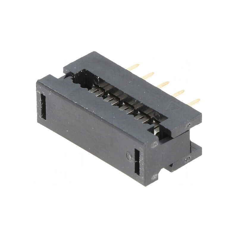 Conector IDC Adaptor PIN 10, THT pentru Cablu Bandă 1,27mm - Compatibilitate Profesională | Electronic-mag.ro | Componente Electronice
