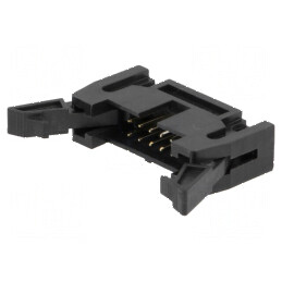 Conector IDC Soclu Tată PIN 10 cu Ejector THT 2,54mm - Componentă Electronică Profesională | Electronic-mag.ro | Componente Electronice