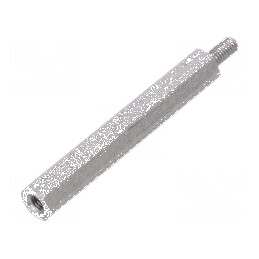 Piuliță Distanțieră 35mm cu Filet Intern M2.5 Hexagonală – Accesorii pentru Montaj și Asamblare | Electronic-mag.ro | Componente Electronice