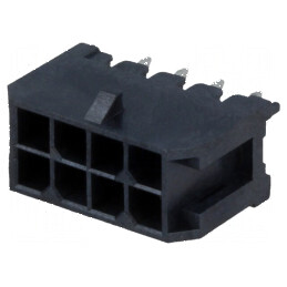 Conector cablu-placă soclu tată Minitek® Pwr 3.0, 8 pini, 3mm | Electronic-mag.ro | Componente Electronice