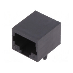 Conector RJ50 Soclu PIN 10 Cat 3 Neecranati Auriti pentru PCB - Componente Electronice Profesionale | Electronic-mag.ro | Componente Electronice