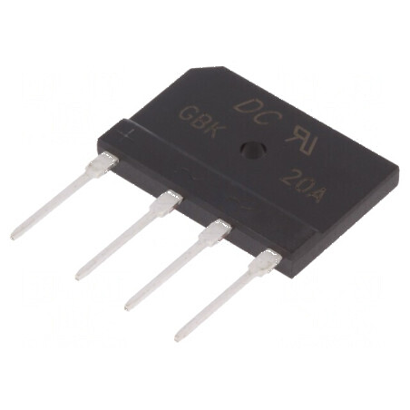 Punte Redresoare Monofazat Urmax 50V, 20A, 250A - Componente Electrice de Înaltă Performanță | Electronic-mag.ro | Componente Electronice
