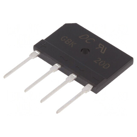 Punte Redresoare Monofazată Urmax 200V 20A 250A - Plată | Electronic-mag.ro | Componente Electronice