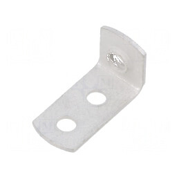 Colțar din oțel UNC 8-32, dimensiuni 9,52mm x 19,84mm x 11,1mm | Electronic-mag.ro | Componente Electronice